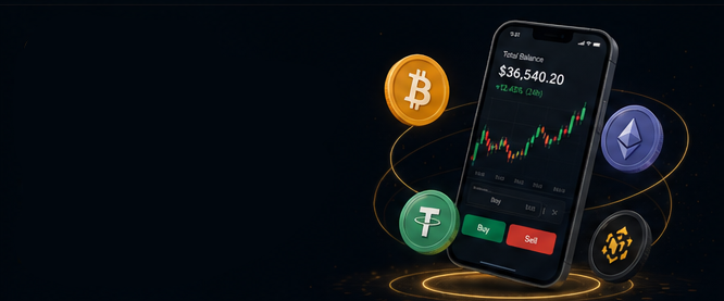 Trading app hero
